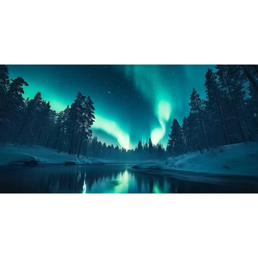 Aurora Borealis Painting